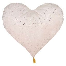 [20037127] Cuscino cuore rosa morbido  L 40 x P 9 x H 45 cm