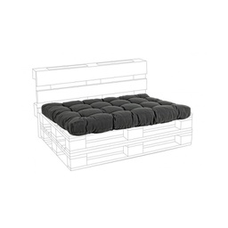 [B0806694] Cuscino pallet seduta in tessuto Poly carbon