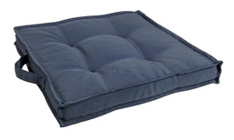 [19905201] Cuscino quadrato Poly blu