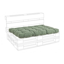 [B0806702] Cuscino seduta pallet in tessuto Poly Cactus