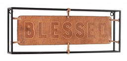 [B0182170] Decorazione Parete Leder 45X16