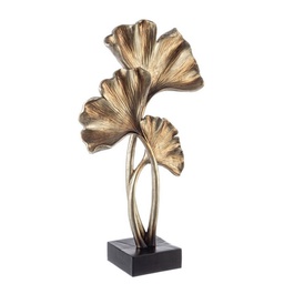 [B0130585] Decorazione poliresina Ginko altezza cm 53