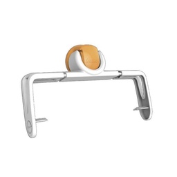 [BA10600] Dispenser per maxi rotoli - Dimensioni: 25,1x5x16,5 cm