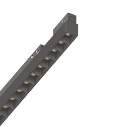 [8021696303512] EGO Accent 13W 3000K 1-10V Nero - L 284 x H 43 x P 22 mm
