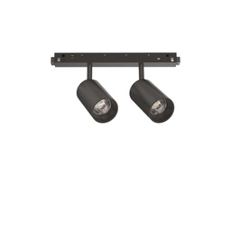 [8021696286358] EGO Track Double 16W 3000K DALI BK - L190xH126xP40mm