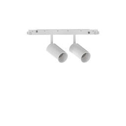 [8021696282954] EGO Track Double 16W 3000K On-Off - Bianco - L 190 x H 126 x P 40 mm