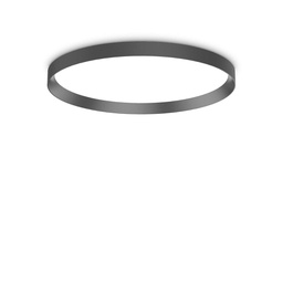 [8021696292205] FLY Lampada Soffitto Nero D60xH80 3000K