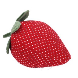 [V1870440000] Fermaporta poliestere fragola cm 12x12h18