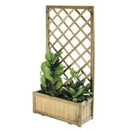 [1939898] Fioriera con griglia autoclavata 75x30x140 per arredo giardino