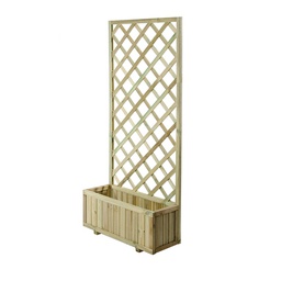 [20042664] Fioriera in legno 30x90x180h cm