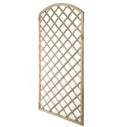 [1918874] Griglia Legno Rettangolare Giardino 90x180 cm Staccionata Ad Arco