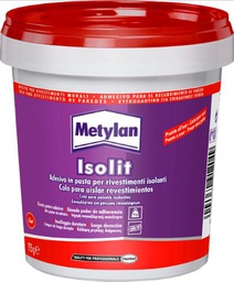 [055015] Henkel Metylan Isolit 925g: Colla adesivo per polistirolo, sughero, piastrelle e ceramica.