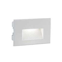 [SOV98192/02] Incasso Dente 3W Led 3000K  linea spina  bianco