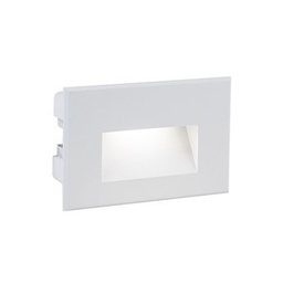[SOV98191/02] Incasso Liscio 3W Led 3000K  linea spina  bianco