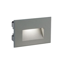 [SOV99191/16] Incasso Liscio 3W Led 4000K  linea spina  grafite