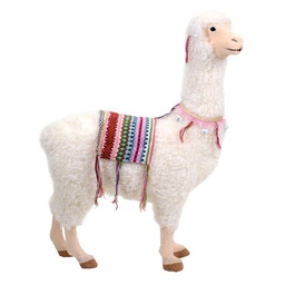 [V8530220000] Lama bianco con campanellini cm 64x26h90