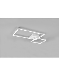 [TRIOR62642131] Lampada Da Soffitto Squadrata Orientabile Led Dimmer Padella Bianco Trio Lighting