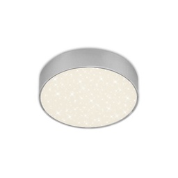[20007665] Lampada a soffitto LED con cielo stellato, Ø 15,7 cm, 11 W, colore argento