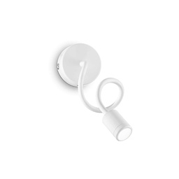 [8021696097183] Lampada da parete FOCUS-1 AP Bianco D100xP280-550mm