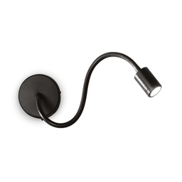 [8021696097190] Lampada da parete FOCUS-1 AP nero D100xP280-550mm