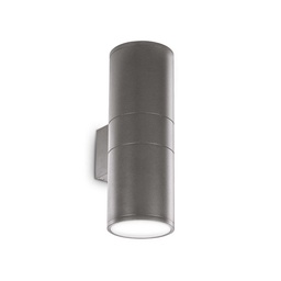 [8021696236858] Lampada da parete Gun AP2 Antracite - L110xH310xP150mm