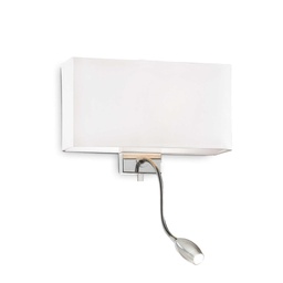 [8021696035949] Lampada da parete Hotel Bianca - L 320 x H 225 x P 110 mm