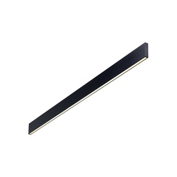 [8021696242019] Lampada da parete LINUS AP 3000K nera - L1200xH95xP40mm