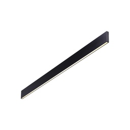 [8021696268071] Lampada da parete LINUS, 4000K, nera, L1200xH95xP40mm