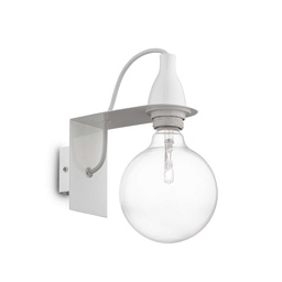 [8021696045191] Lampada da parete MINIMAL, bianca - L120xH230xP210mm