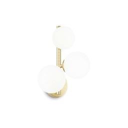 [8021696283784] Lampada da parete PERLAGE AP3 Bianco L240xH320xP160mm