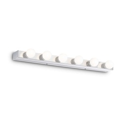[8021696045627] Lampada da parete PRIVE' in cromo - L 605 x H 40 x P 80 mm