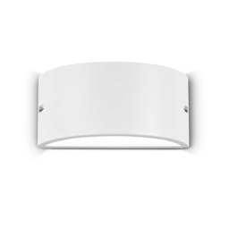 [8021696092416] Lampada da parete REX-2 Bianco - L 250 x H 120 x P 130 mm