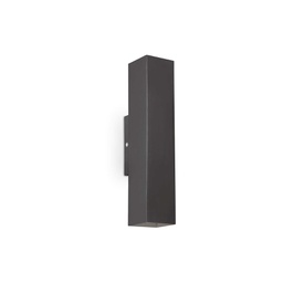 [8021696126890] Lampada da parete SKY nera - L 60 x H 300 x P 80 mm