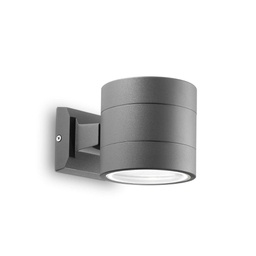 [8021696061467] Lampada da parete SNIF Round Antracite - 110x110x155 mm