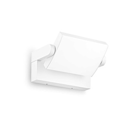 [8021696287690] Lampada da parete Swipe, bianca - L 212 x H 100 x P 120-165 mm