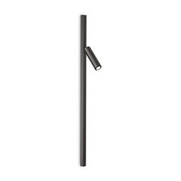 [8021696271880] Lampada da parete Syntesi AP Linear nero - L 27 x H 595 x P 120 mm