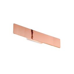 [8021696282176] Lampada da parete Zig Zag in rame - L530xH75xP50mm