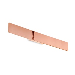 [8021696307190] Lampada da parete Zig Zag in rame, L 750 x H 80 x P 50 mm, 3000K