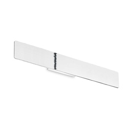 [8021696307183] Lampada da parete Zig Zag, L 750 x H 80 x P 50 mm, cromo, 3000K