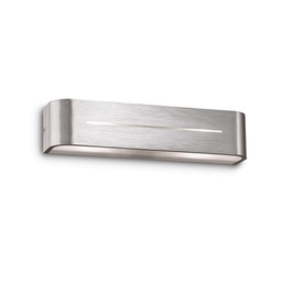[8021696009940] Lampada da parete alluminio L 360 x H 80 x P 80 mm