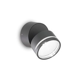 [8021696285450] Lampada da parete antracite D 90 x P 85 mm