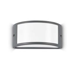 [8021696092409] Lampada da parete antracite L 250 x H 120 x P 130 mm