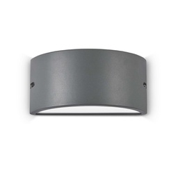 [8021696092423] Lampada da parete antracite L 250 x H 120 x P 130 mm