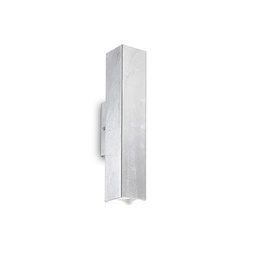 [8021696136882] Lampada da parete argento L 60 x H 300 x P 80 mm