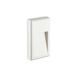 [8021696268361] Lampada da parete bianco L 130 x H 225 x P 35 mm