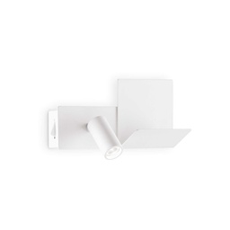 [8021696291789] Lampada da parete bianco L 190 x H 130 x P min 75 - max 105 mm