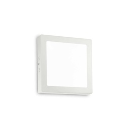 [8021696138640] Lampada da parete bianco L 220 x H 40 x P 220 mm