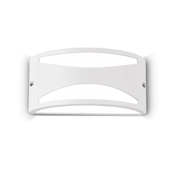 [8021696092430] Lampada da parete bianco L 250 x H 120 x P 130 mm