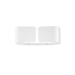 [8021696049236] Lampada da parete bianco L 250 x H 90 x P 80 mm