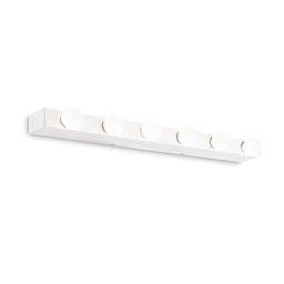 [8021696159423] Lampada da parete bianco L 605 x H 40 x P 80 mm